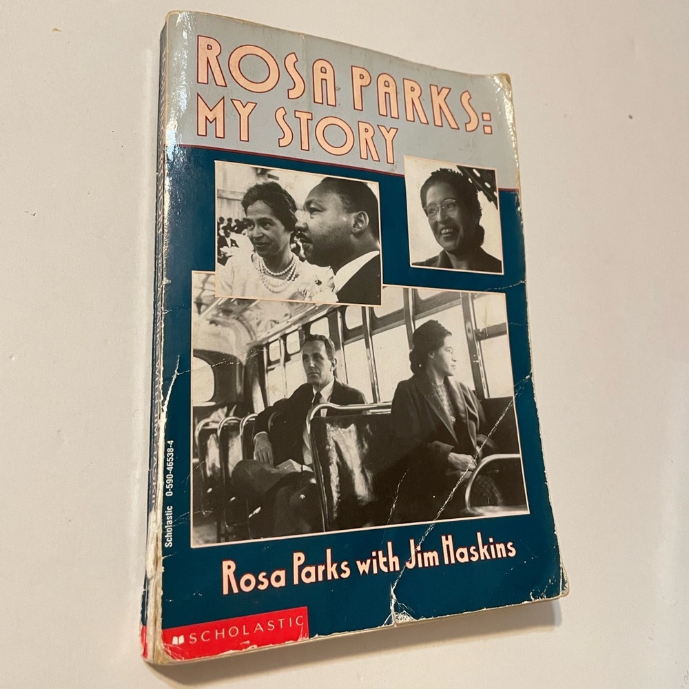 Vintage Rosa Parks: My Story by Rosa Parks with Jim Haskins Book SIGNED